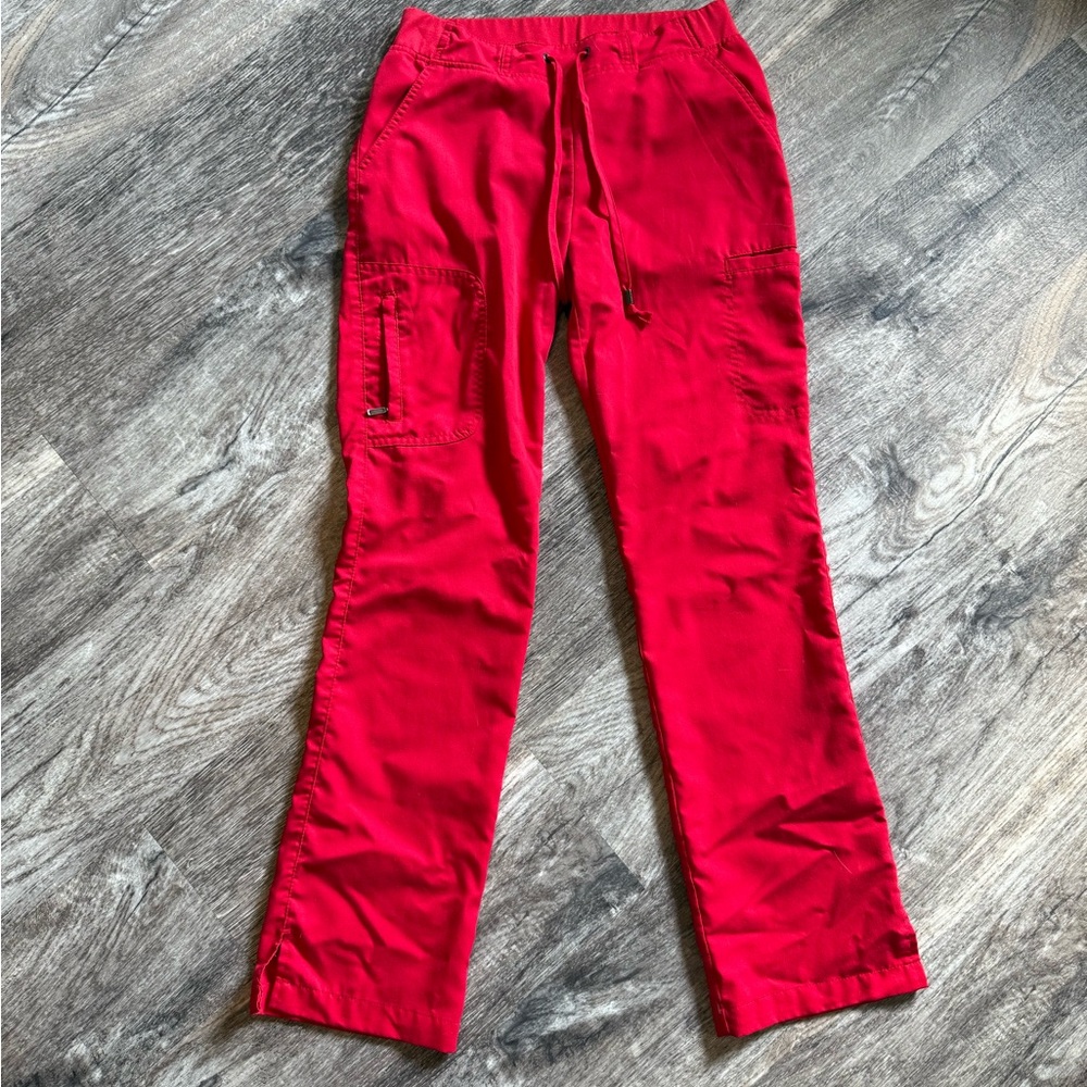 Grey's Anatomy Red Cargo Pants